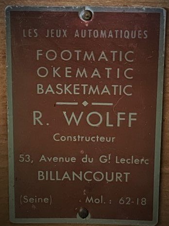 Plaque René Wolff